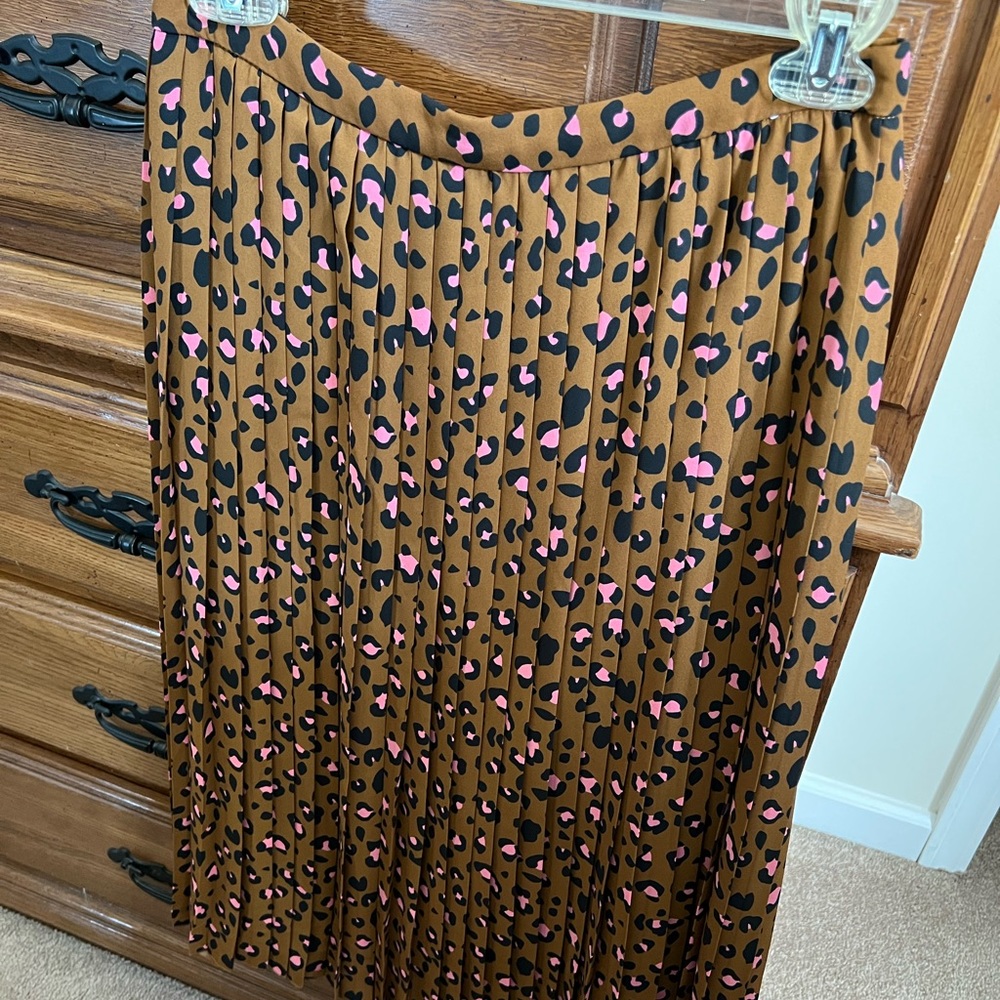 J. Crew Pleated Skirt